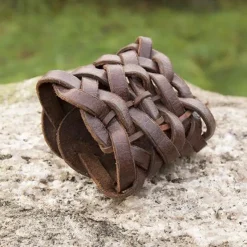 Epic Armoury Gewebtes Lederarmband, Braun 6 Epic Armoury Gewebtes Lederarmband, Braun -Halloween Verkäufe gewebtes lederarmband braun 2