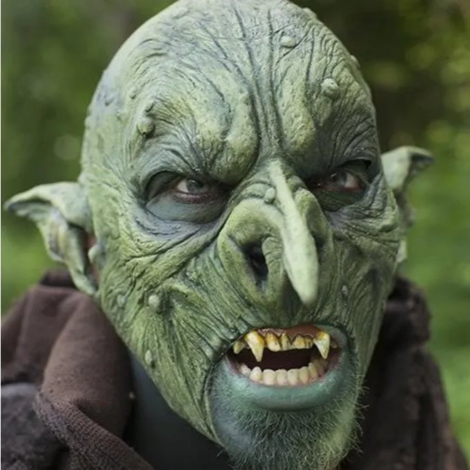 Epic Armoury Goblin-Maske Grün, LARP Mask 2 Epic Armoury Goblin-Maske Grün, LARP Mask – Bild 2