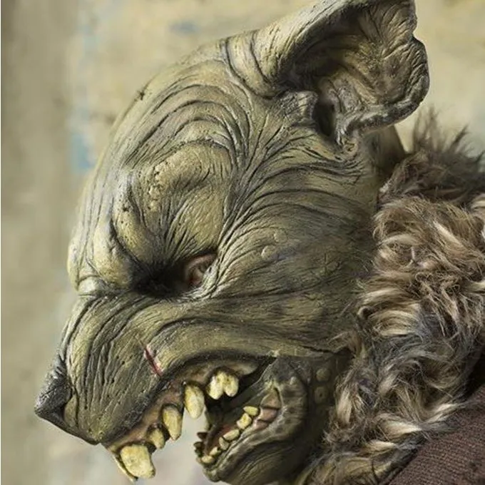 Epic Armoury Nagetier Mask Brown, LARP Mask 2 Epic Armoury Nagetier Mask Brown, LARP Mask – Bild 2