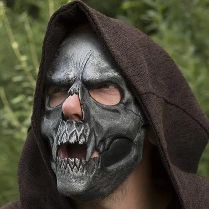 Epic Armoury Schädel Trophy Maske, Silber 3 Epic Armoury Schädel Trophy Maske, Silber – Bild 3